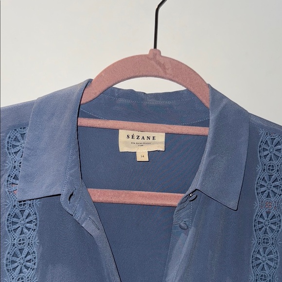 Sezane Cleia Shirt (sz FR 34, US 2) - Picture 5 of 9